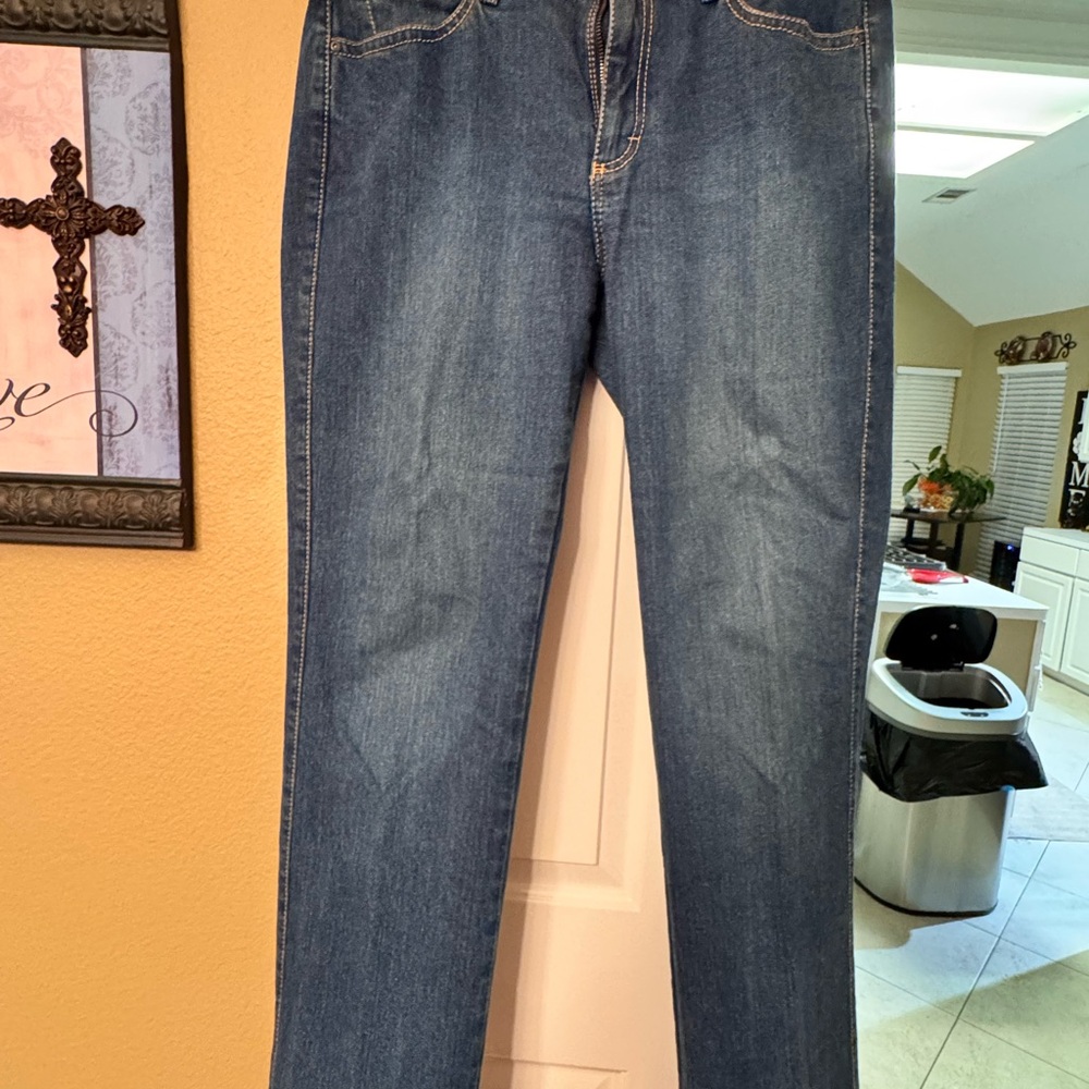Aura Women's Boot Cut Jeans - Blue